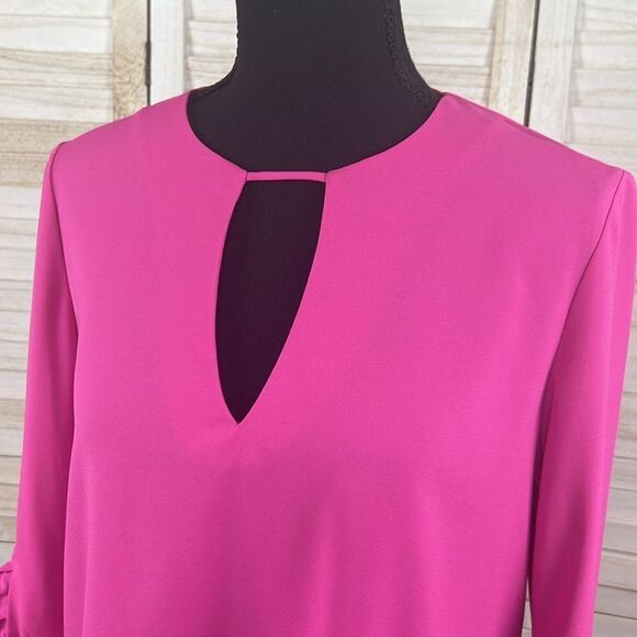 Crosby Mollie Burch Barbie Pink Ashlyn Top Small - Picture 3 of 14